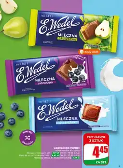 Dino Czekolada mleczna jagodowa E. Wedel oferta