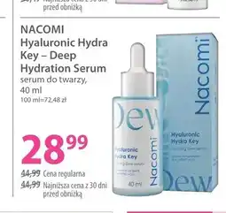 Hebe Serum do twarzy Nacomi Hyaluronic Hydra Key - Deep Hydration Serum oferta