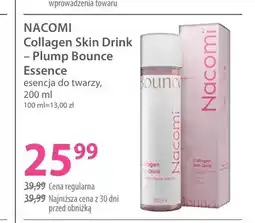 Hebe Esencja do twarzy Nacomi Collagen Skin Drink - Plump Bounce Essence oferta