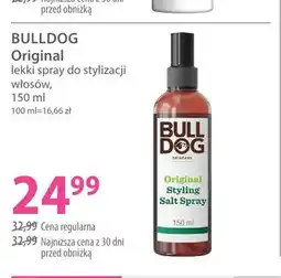 Hebe Lekki spray do stylizacji włosów Bulldog Original oferta