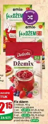 Dino Fix do dżemów Delecta Dżemix 2:1 oferta