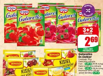 Dino Galaretka o smaku truskawkowym Dr.Oetker oferta
