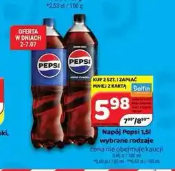 Delfin Napój gazowany Pepsi oferta