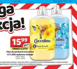 Delfin Płyn do płukania tkanin Coccolino Fresh & Soft Happy Yellow oferta