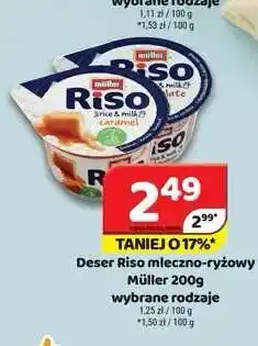 Delfin Deser Riso mleczno-ryżowy Müller oferta