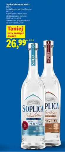 Lidl Wódka Soplica oferta