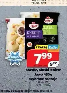 Delfin Knedle, Kluski leniwe Jawo oferta