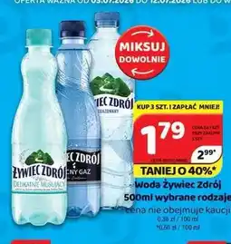Delfin Woda mocno gazowana Żywiec Zdrój Mocny Gaz oferta