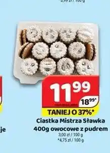 Delfin Ciastka Mistrza Sławka owocowe z pudrem oferta