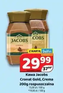 Delfin Kawa rozpuszczalna Jacobs Cronat Gold oferta