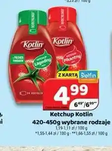 Delfin Ketchup Kotlin łagodny oferta