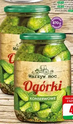 Dino Ogórki konserwowe Warzyw Moc oferta