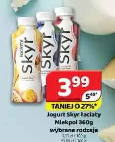 Delfin Jogurt Skyr łaciaty Mlekpol oferta