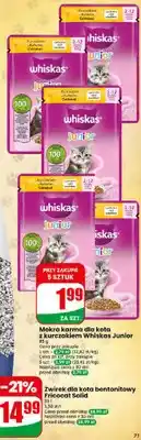 Dino Mokra karma dla kota Whiskas Junior z kurczakiem w galaretce oferta
