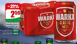 Dino Piwo Warka Jasne Pełne Classic oferta