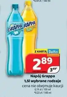 Delfin Napój Grappa oferta