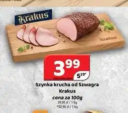 Delfin Szynka krucha od Szwagra Krakus oferta