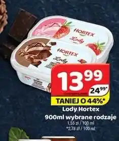 Delfin Lody truskawkowe Hortex oferta