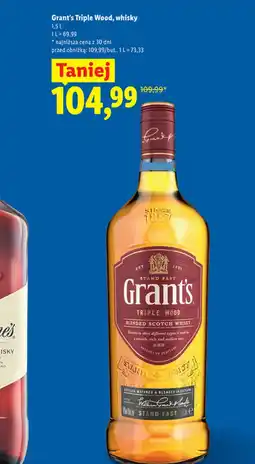 Lidl Whisky Grant's oferta