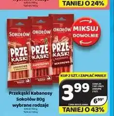 Delfin Przekąski Kabanosy Sokołów oferta