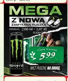 Cezar Delikatesy Napój energetyczny Monster Energy oferta