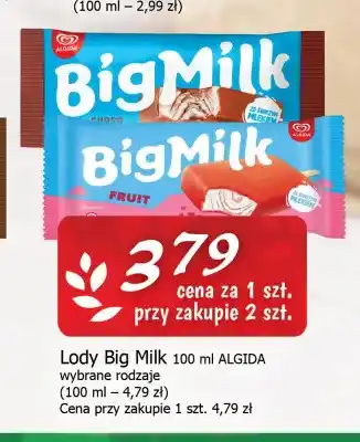 Cezar Delikatesy Lody Big Milk Algida oferta