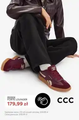 CCC Buty sportowe Reebok Forte Lounger oferta