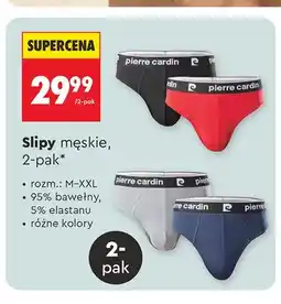 Biedronka Slipy męskie Pierre Cardin 2-pak oferta