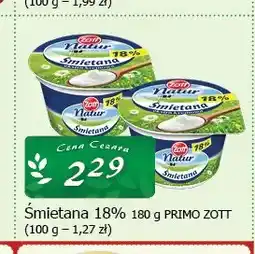 Cezar Delikatesy Śmietana 18% Primo Zott oferta