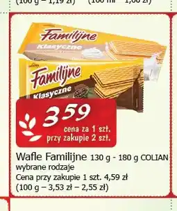 Cezar Delikatesy Wafle Familijne śmietankowe oferta