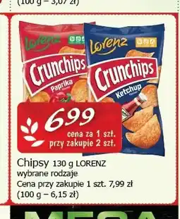 Cezar Delikatesy Chipsy Crunchips ketchup oferta