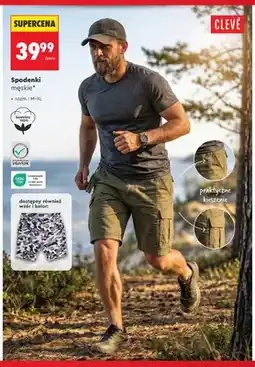 Biedronka Spodenki męskie Clevé oferta