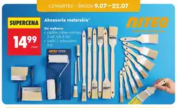 Biedronka Pędzle malarskie NITEO 2-pak oferta