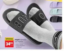 Biedronka Klapki damskie Kubota oferta