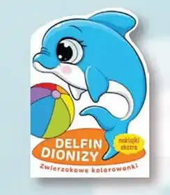 Biedronka Kolorowanka Delfin Dionizy Zwierzakowe kolorowanki oferta