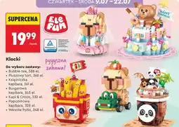 Biedronka Klocki EleFun Bubble tea 388 el oferta