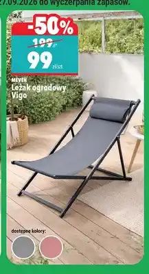 Biedronka Leżak ogrodowy Meven Vigo oferta