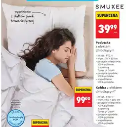Biedronka Kołdra z efektem chłodzącym Smukee oferta