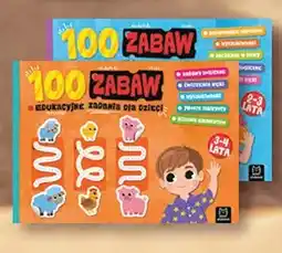 Biedronka Książka 100 zabaw edukacyjne zadania dla dzieci oferta