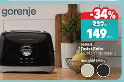 Biedronka Toster Gorenje Retro oferta