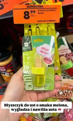 Biedronka Błyszczyk do ust HiSkin o smaku melona oferta