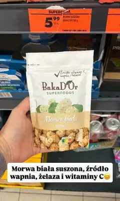 Biedronka Morwa biała suszona BakaD'Or oferta