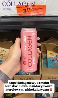 Biedronka Napój kolagenowy Allnutrition Alldeynn Collagen Drink Peachini oferta