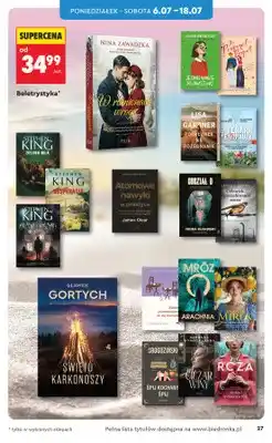 Biedronka Książka W ramionach wroga Nina Zawadzka Filia oferta