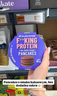 Biedronka Pancakes Allnutrition F**king Protein o smaku kakaowym oferta