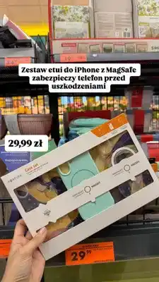 Biedronka Zestaw etui do iPhone z MagSafe Forever oferta