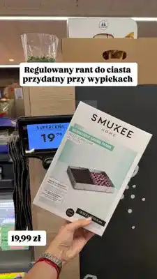 Biedronka Regulowany rant do ciasta Smukee Home oferta