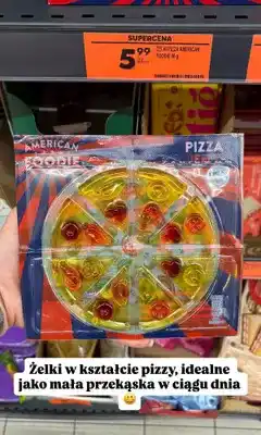 Biedronka Żelki Pizza American Foodie oferta