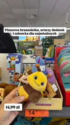 Biedronka Pluszowa bransoletka Elefun oferta