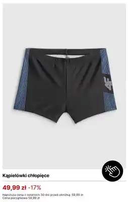 4F Kąpielówki chłopięce 4F oferta